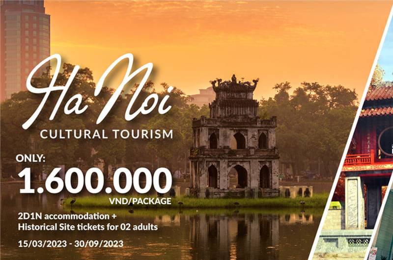 [CULTURAL TOURISM | HA NOI] A 2-day & 1-night stay + 02 Hanoi historical sites tickets